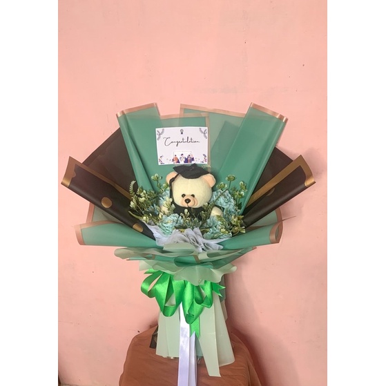 Buket Bunga / Buket Bunga Kering / Buket Wisuda / Buket Tangan / Hand Bucket Flower