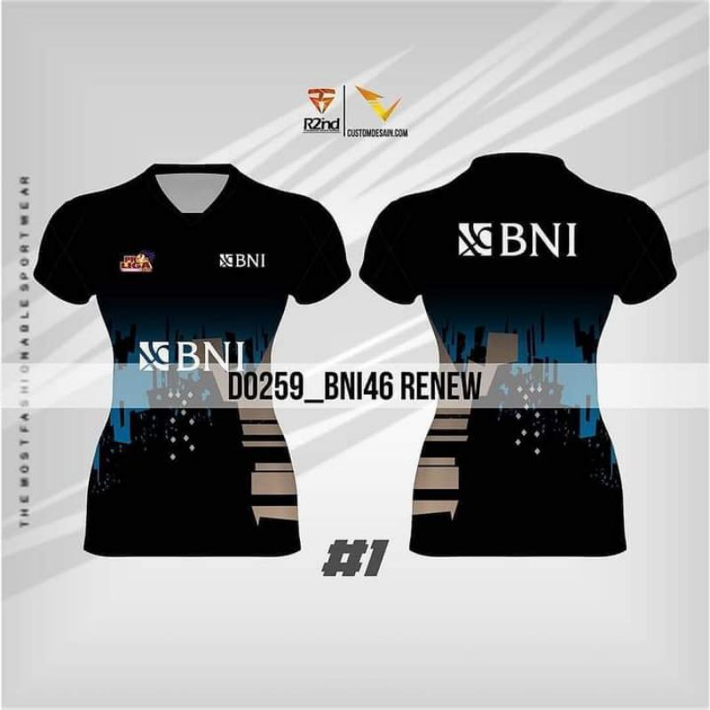 baju voli wanita Printing original regarsport
