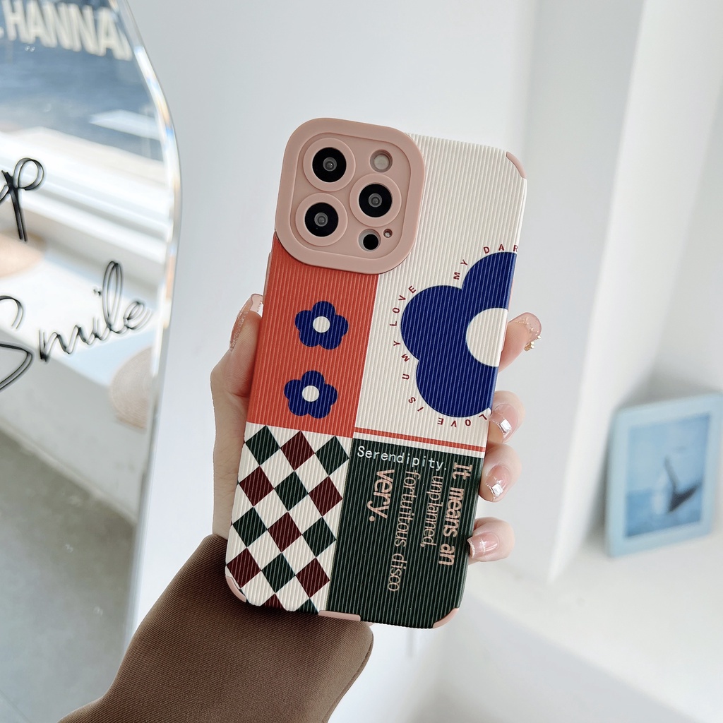 Case Desain Jahitan Bunga Untuk Redmi 10 Note11 11S 11Pro 8Pro Note10 Pro Note10S Xiaomi POCO X3 NFC X3Pro X3GT M3 M4 9T 9C 9Pro