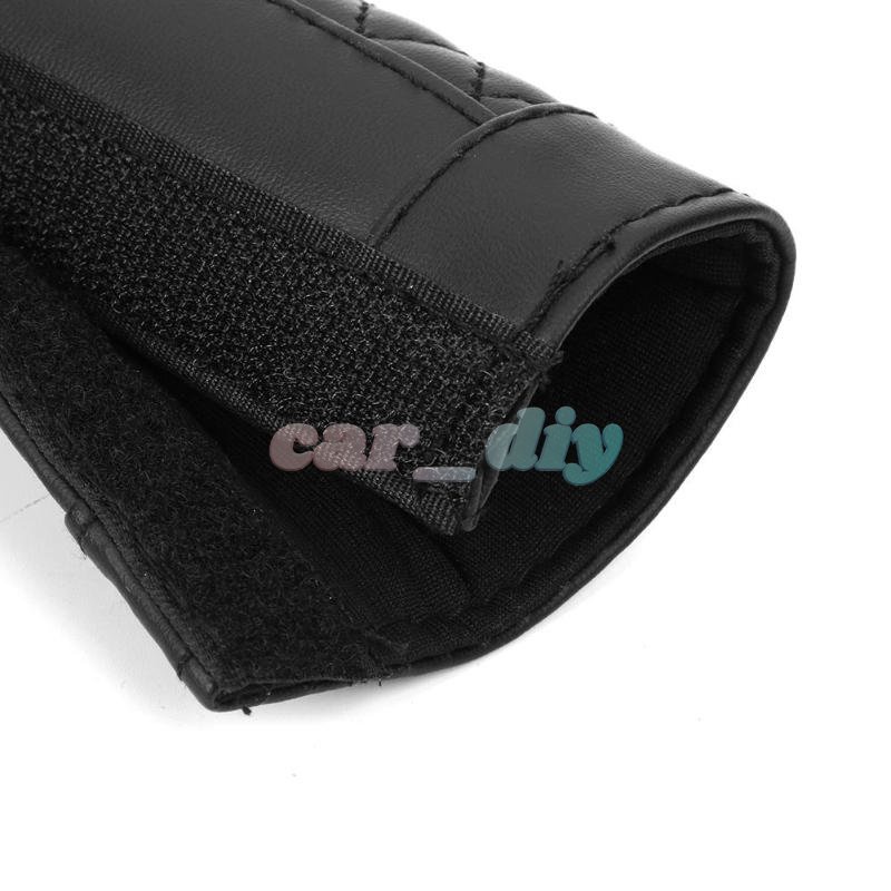 2pcs Cover Sabuk Pengaman Mobil Universal Bahan Kulit Nyaman