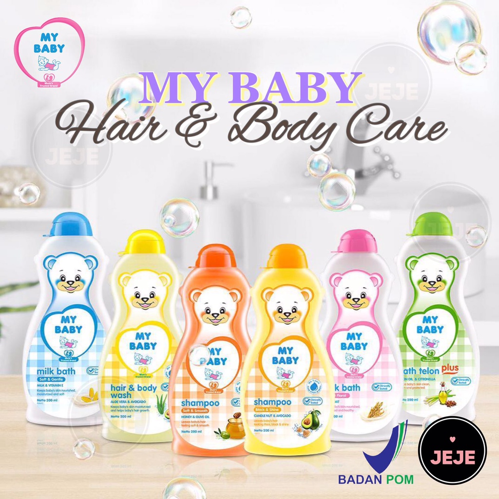 MY BABY Hair &amp; Body Care | Shampoo Milk Bath Lotion Cologne