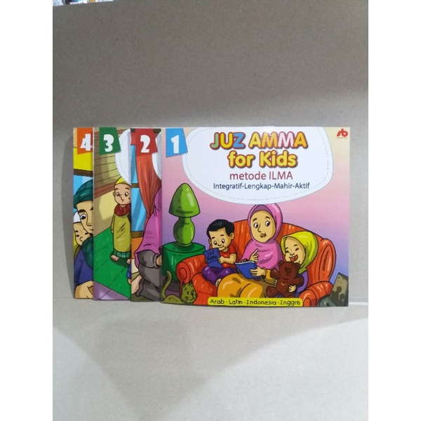 Juz 'Amma for Kids metode ILMA  terjemah Arab-Latin-Indonesia-Inggris