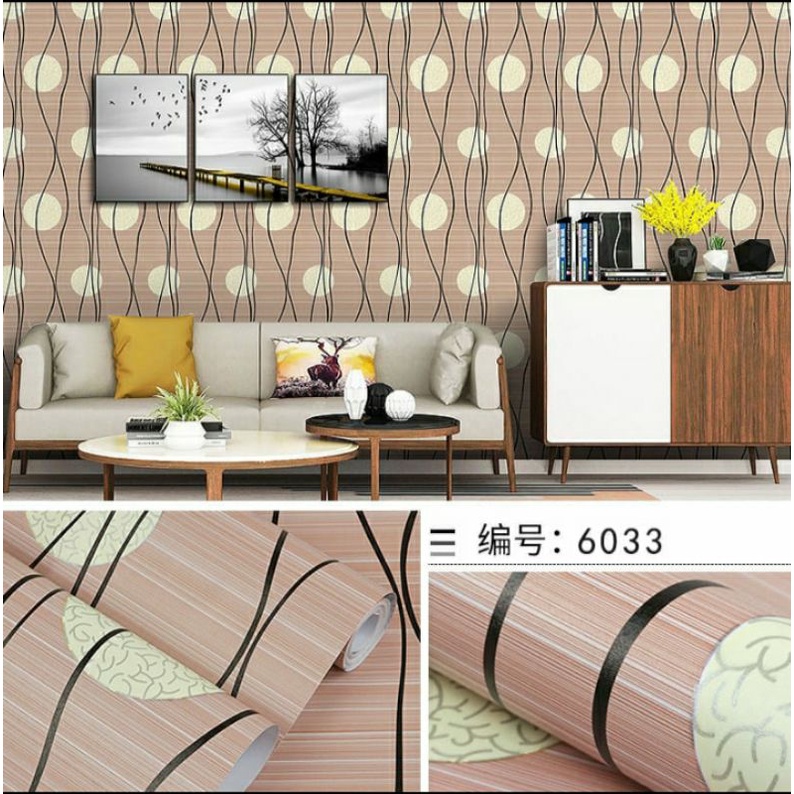 Wallpaper dinding uk 45cm x 10m - walpaper murah medan