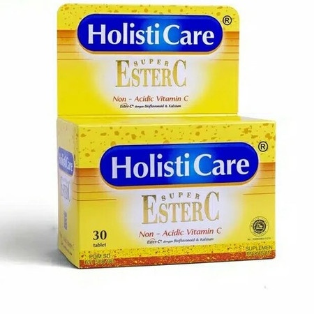 Holisticare ESTER C 30 Kapsul Multivitamin Dan Mineral ORIGINAL-BPOM