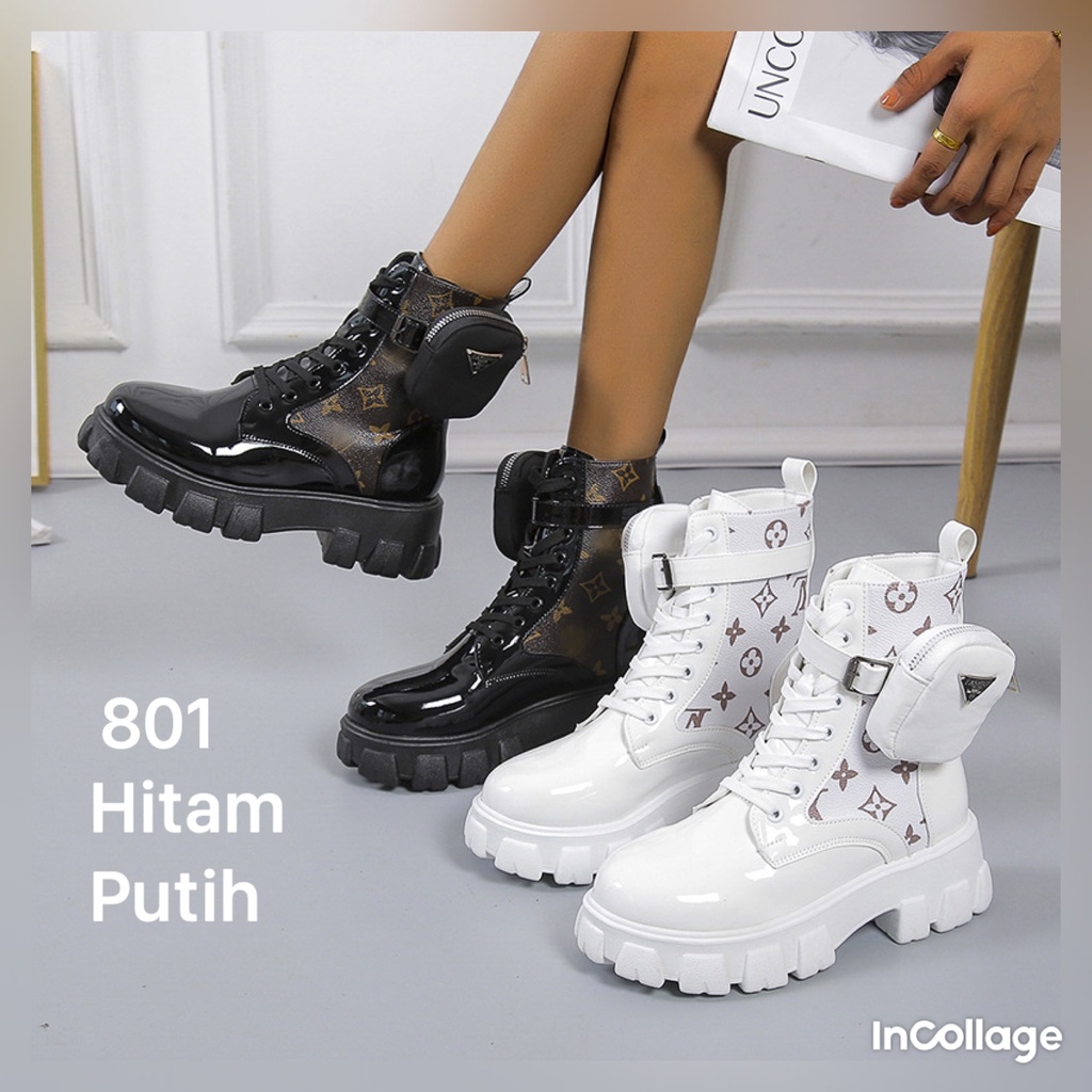 SEPATU WANITA BOOTS 801