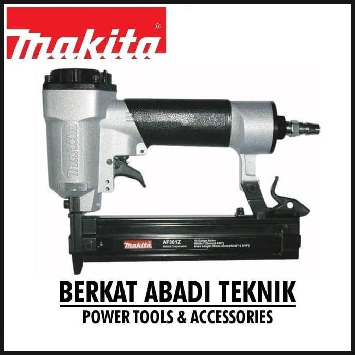 

Makita Af-301 Z Air Nailer Gun Alat Paku Tembak Staples Stapler Mesin