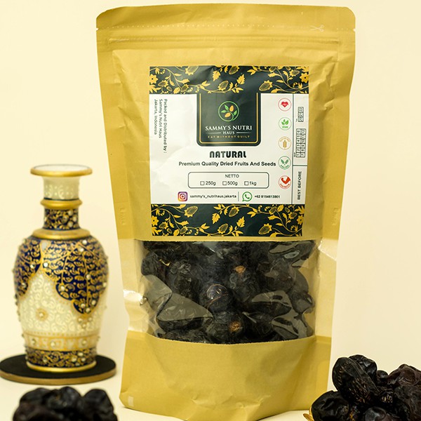 

Ajwa LARGE Dates Madinah 1kg / Kurma Besar XL Ajwa Nabi Rosul Premium