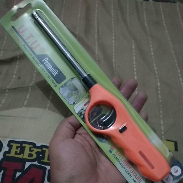 Pemantik Api Gas Korek Api Gas Panjang Lighter Utu