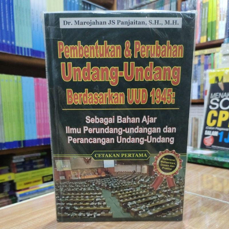 Buku Pembentukan & Perubahan undang-undang Berdasarkan UUD 1945