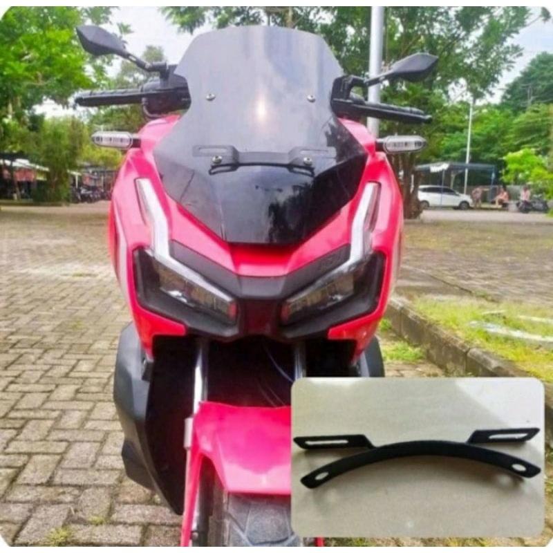 Breket dudukan plat nomor ADV 160 150 PNP anti getar