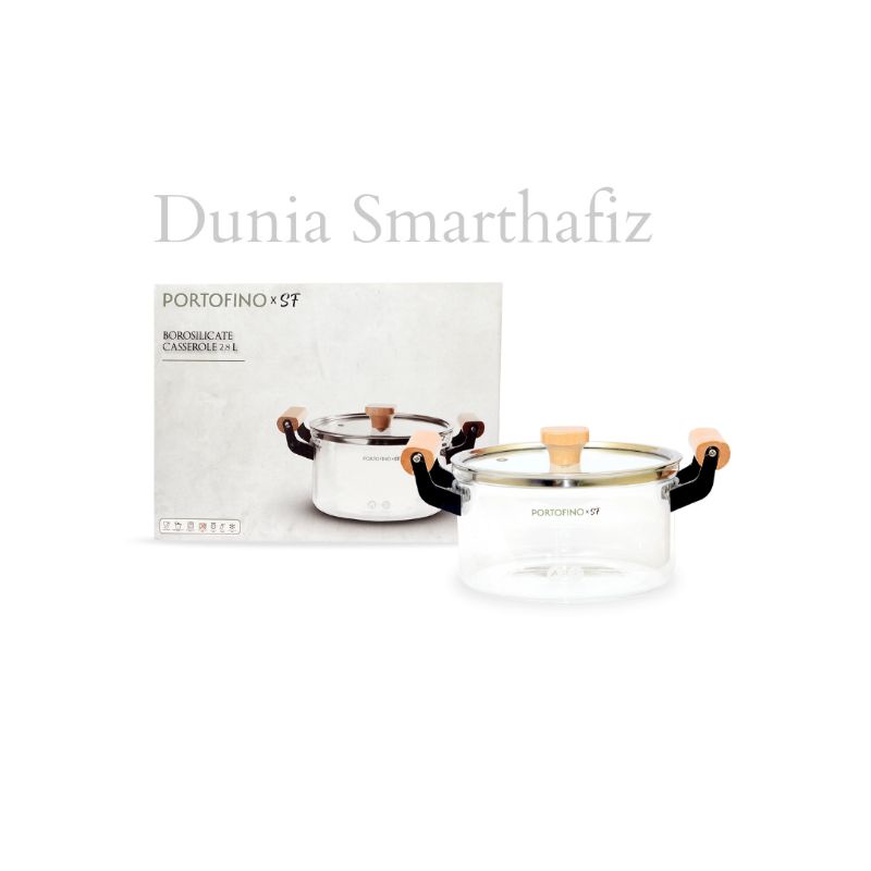 PORTOFINO BOROSILICATE CASSEROLE 2.8 L
