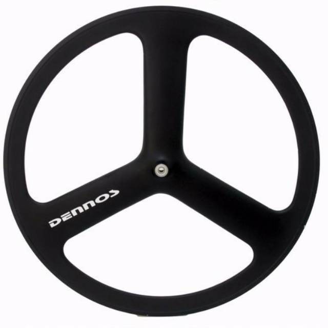 DENNOS - 3 Spokes - Wheelset velg rim rims 700c - Fixie dan Roadbike