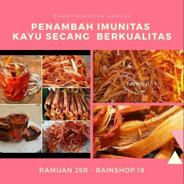 

KAYU SECANG (SERUT) - IMUNITAS TUBUH - WEDANG SECANG - PENGGANTI IMBOOST