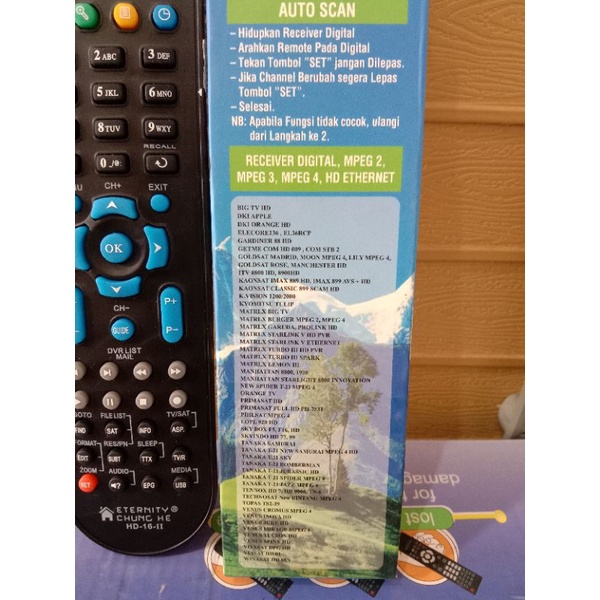 REMOT/REMOT RECIEVER PARABOLA UNIVERSAL