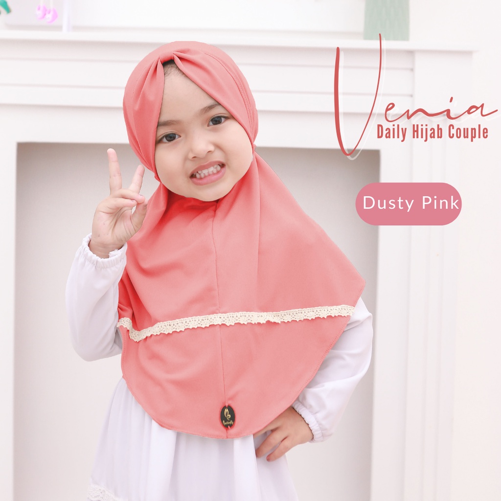 Daily Hijab Instan Anak Usia 1-3 Tahun Terbaru Renda VENIA