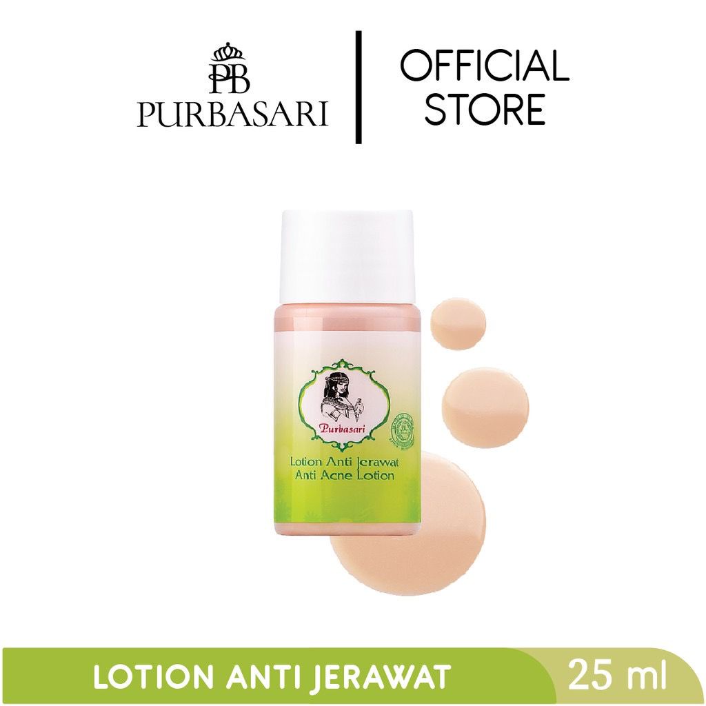 Purbasari Lotion Anti Jerawat 25 ml | 50 ml