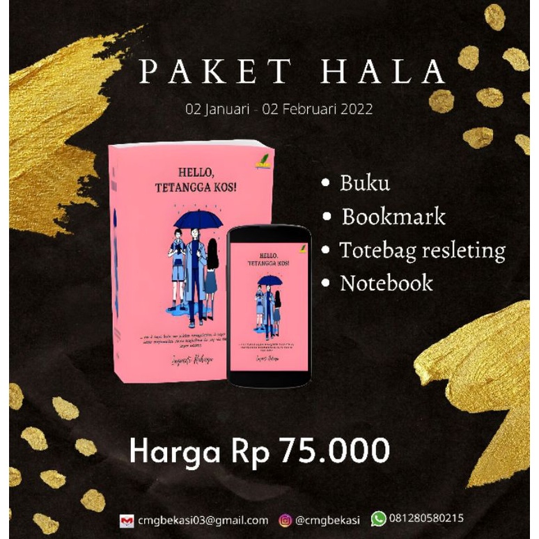 PO Novel "Hello, Tetangga Kos"