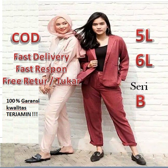 SERI B 5L 6L SUPER JUMBO BAGGY PANTS PREMIUM CELANA SERI B 5L 6L SUPER JUMBO BAGGY PANTS PREMIUM CELANA