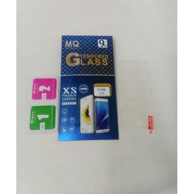 Tempered glass iphone 5 / 5s