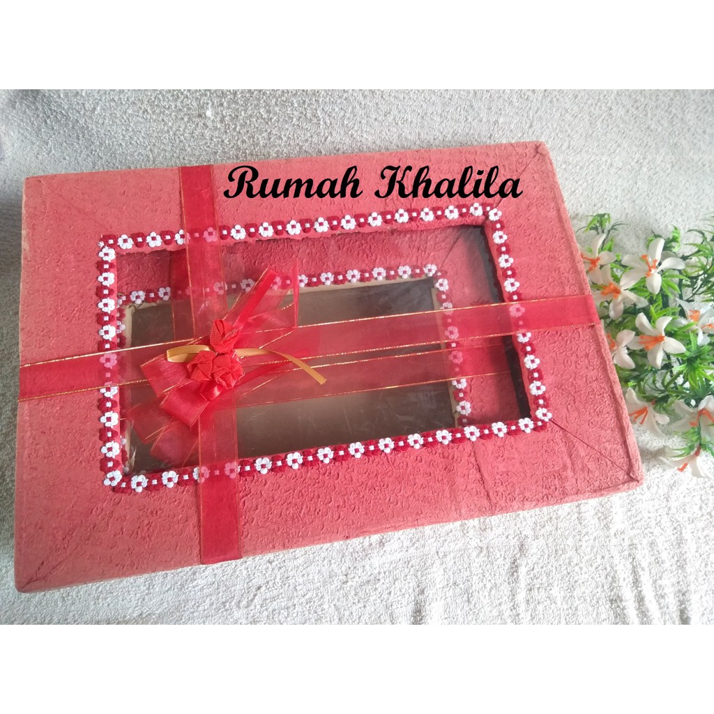 

Premium Product Best Quality Kotak Hantaran Kotak Seserahan PernikahanKotak Parcel Warna Merah Isi 2