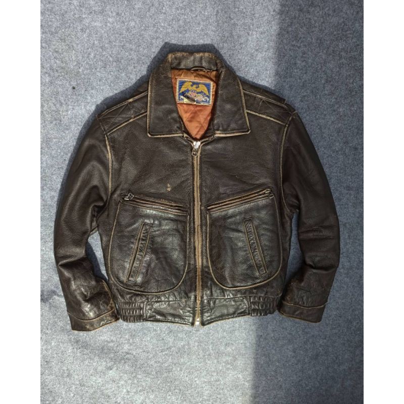 Vintage Avirex Pilot leather jacket