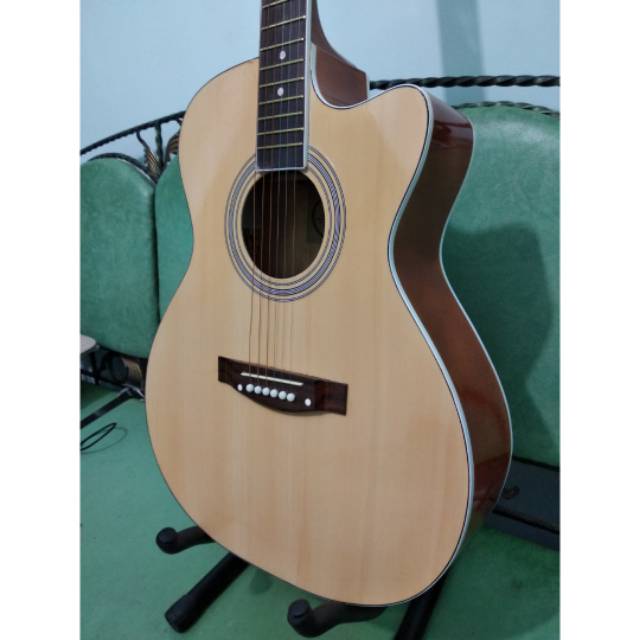 Gitar Akustik Elektrik Merk Lakewood Natural Trusrod Sunaky Equalizer Eq7545 Murah Jakarta