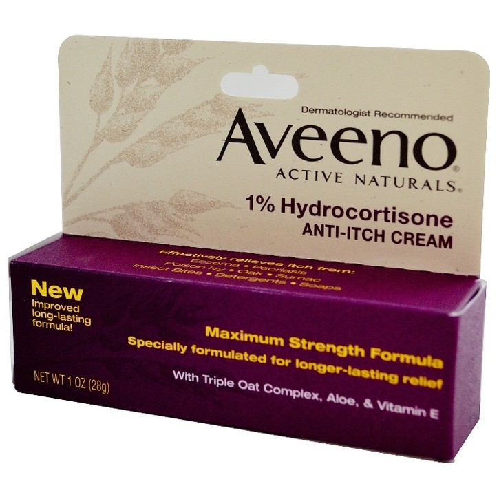 Aveeno 1% Hydrocortisone Anti Itch Cream 28Gr