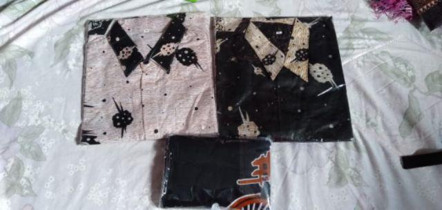 Meifa Batik Kemeja Batik Wayang Tunggal | Atasan Pria | Termurah Berkualitas | Batik Pekalongan