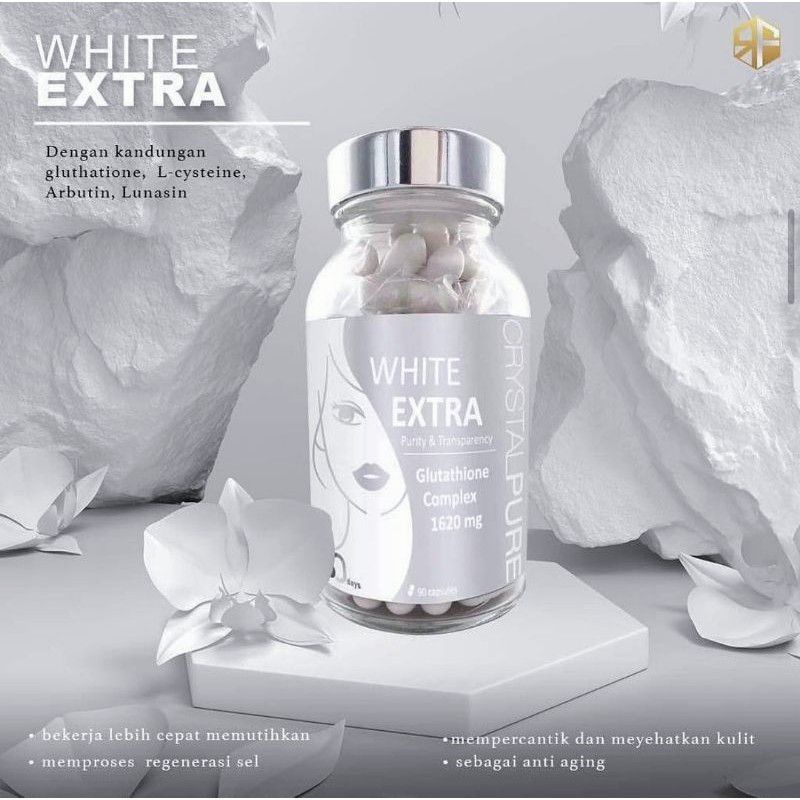 ORIGINAL WHITE EXTRA CRYSTAL PURE | SUPLEMEN PEMUTIH AMPUH