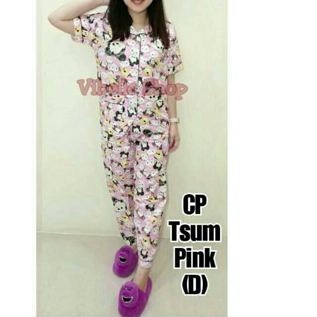 PAJAMAS CP TSUM TSUM / 4 WARNA