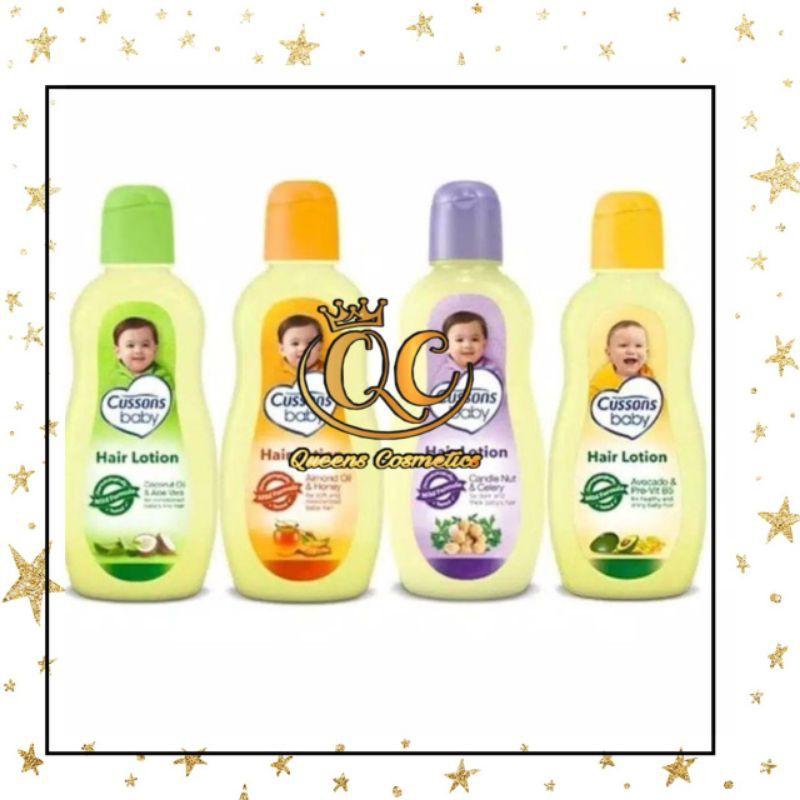 HAIR LOTION CUSSONS 100+100 ML/MINYAK RAMBUT CUSSONS ~ ORIGINAL 100%