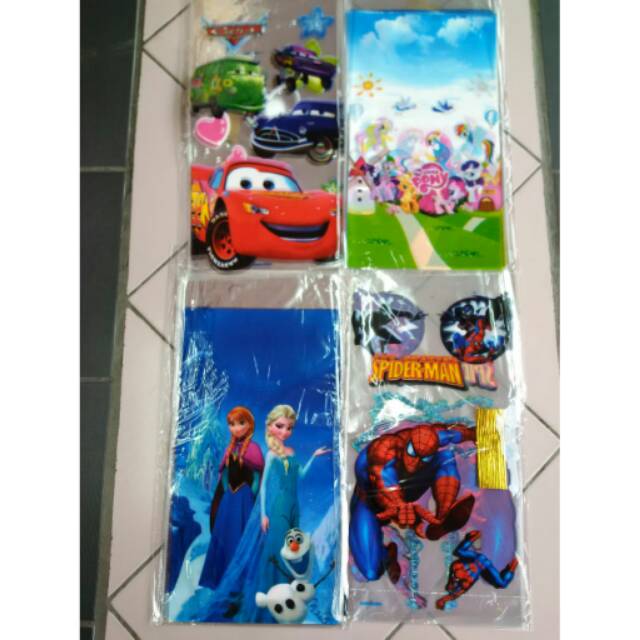 Plastik bingkisan ulang tahun / kantong plastik ulang tahun