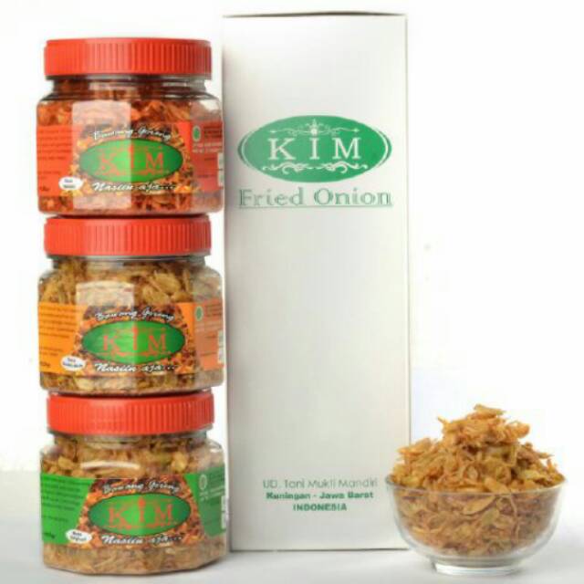 

Bawang goreng kim rasa balado. Ori. Pedas asin
