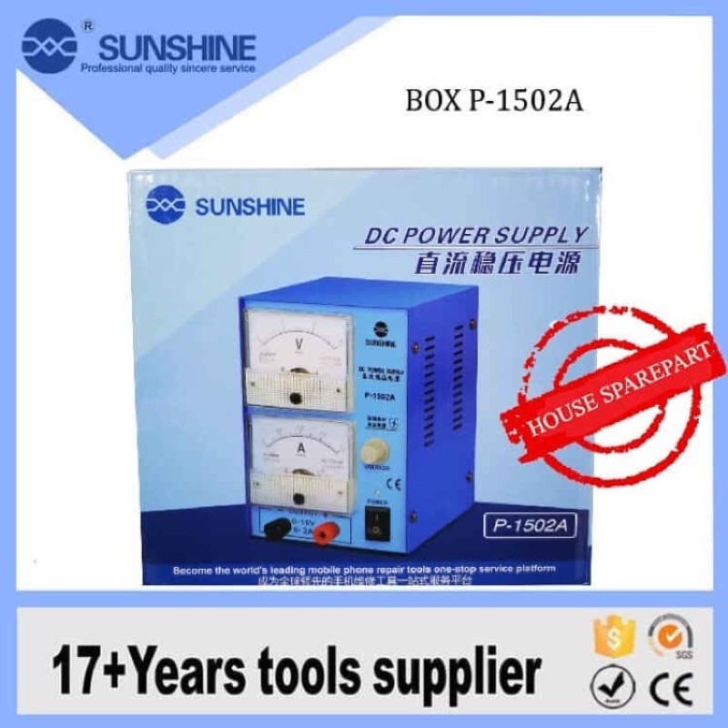 Power Supply Sunshine P-1502A 0-15V 0-2A Original