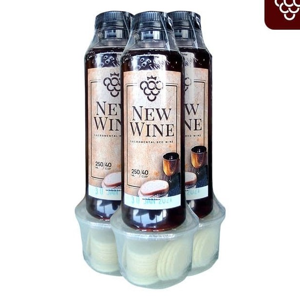 

Minuman Gerejawi Botol - Isi 250 ml + Hosti ( New Wine)