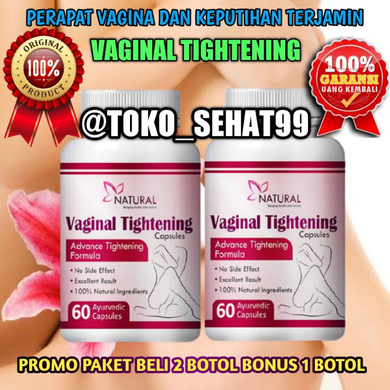 [Promo 2 Botol] Perapat Kewanitaan Ampuh Vaginal Tightening Ayurvedic Advance Formula Terbaik