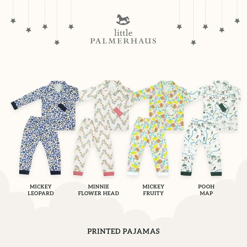 Little Palmerhaus PRINTED PAJAMAS / Baju Setelan Piyama Anak