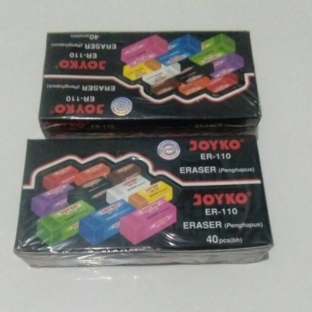 

(5 buah) 100 gr~Penghapus joyko ER 110 (random warna)