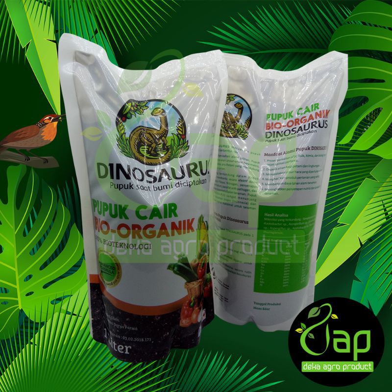 PUPUK CAIR HAYATI DINOSAURUS 1LITER - Pupuk Jaman Dahulu