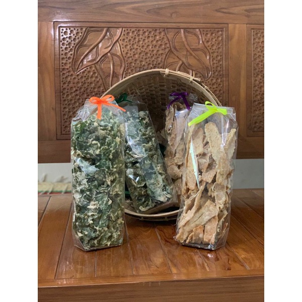 

keripik tempe dan keripik rendeng
