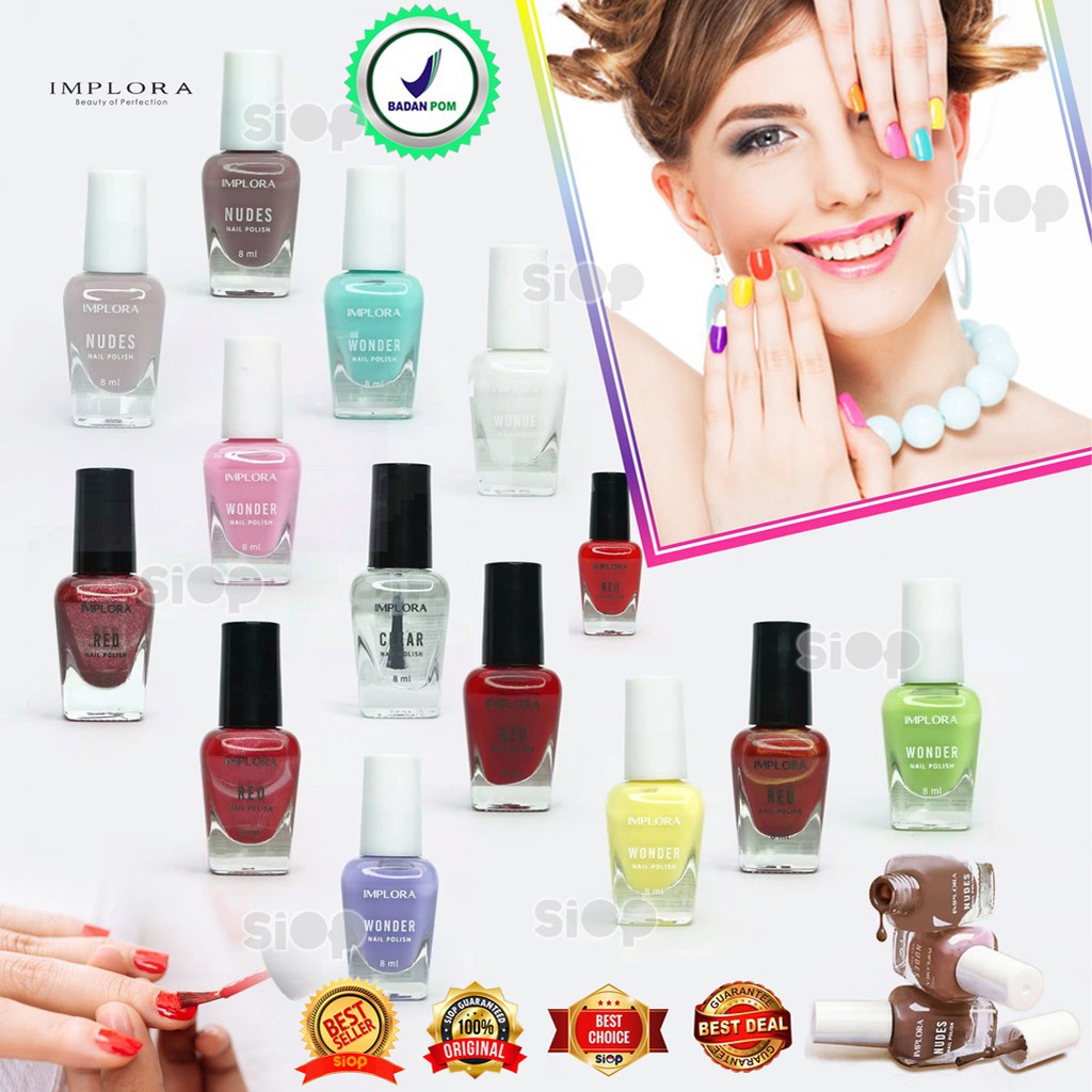 IMPLORA NAIL POLISH ECER 1pcs / KUTEK IMPLORA