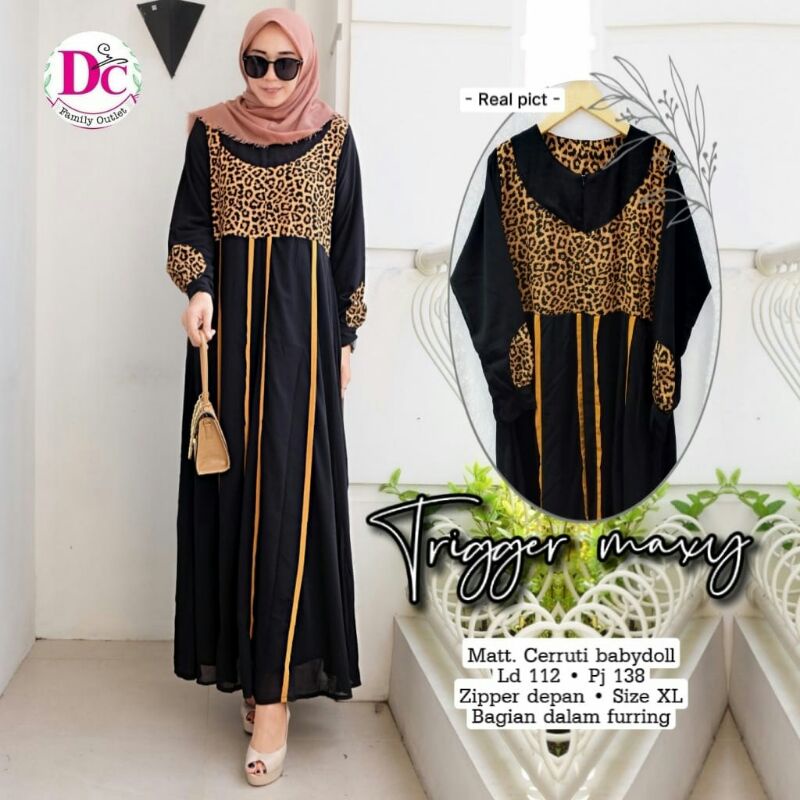 TRIGGER MAXY Dress wanita muslim II DC