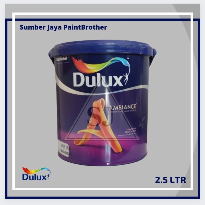 Cat Tembok Dulux Ambiance Lily White 44520 - 2.5Ltr