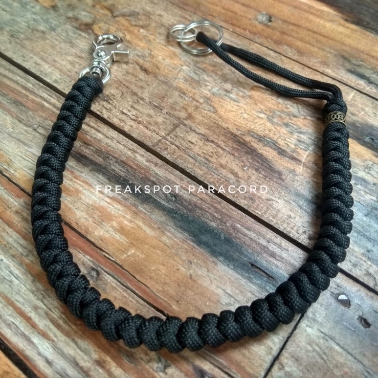 Tali dompet pria paracord bukan prusik