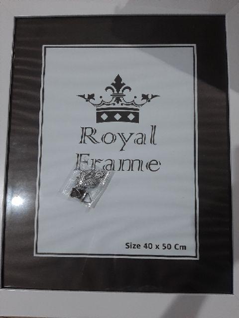 Frame Foto / Figura / Bingkai 16r 40x50 Linen Gosend Only