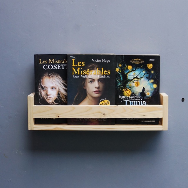 Rak Bumbu Rak Dapur Kayu Palet Jati Belanda Panjang 60 cm