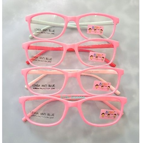 Kacamata Anak Anti Bleray Anti Radiasi HP / Komputer 625SJ - PINK