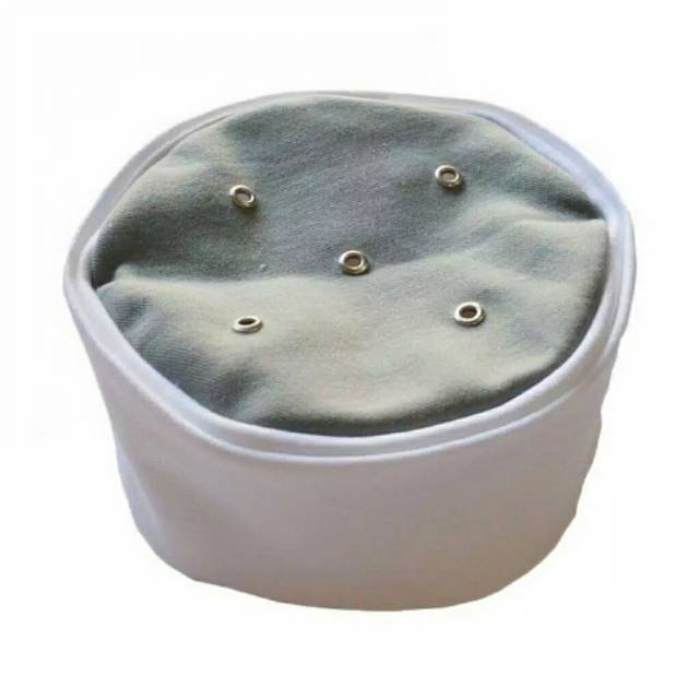 Peci Songkok Kopiah Maiyah Cak Nun - Putih Atas Abu - Aneka Warna - Nahdlatul Ulama Muhammadiyah