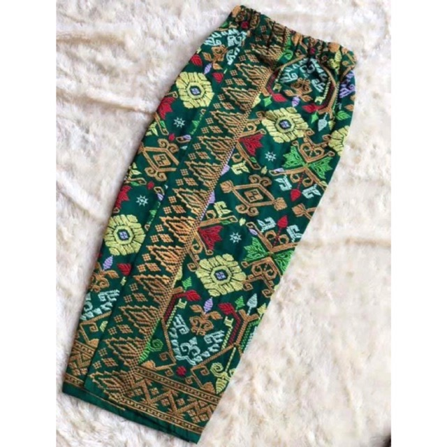 Songket bordir premium jadi