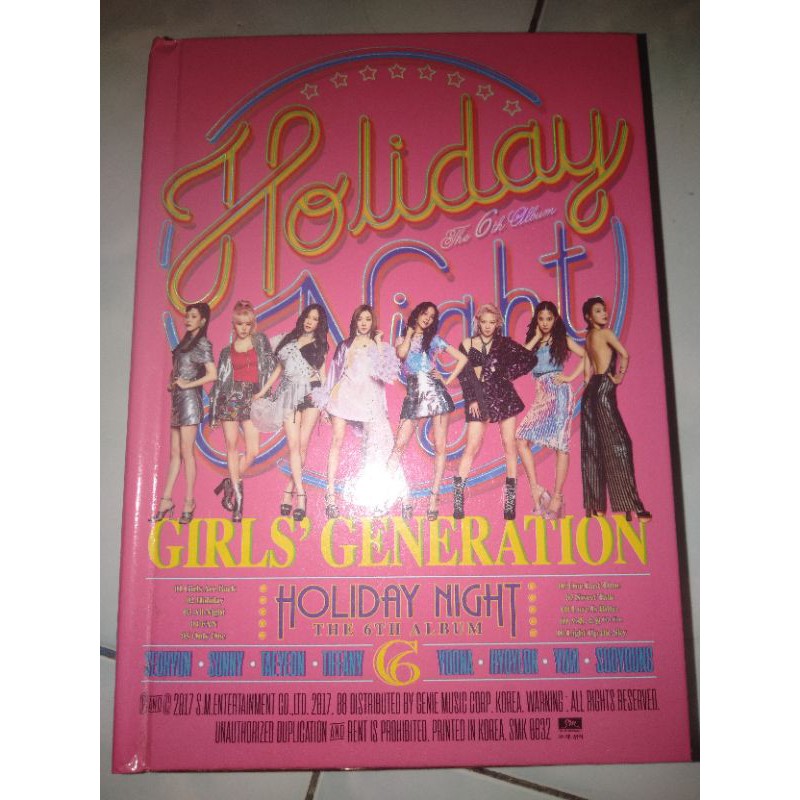 Album SNSD Holiday Night Holiday Version